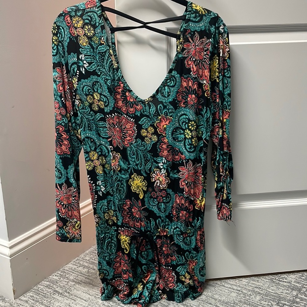 Long sleeve romper